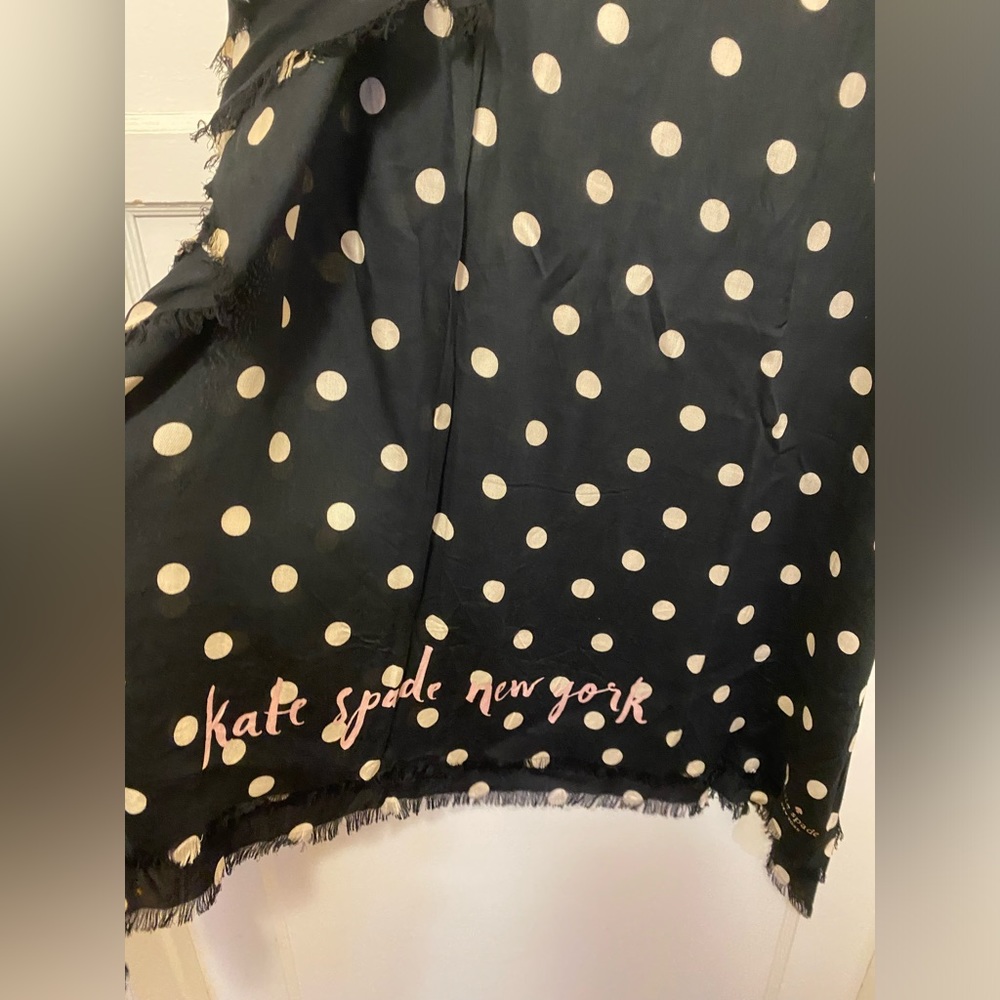 Kate Spade Polka Dot Scarf/Wrap